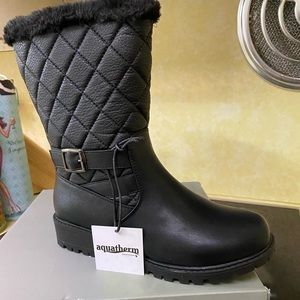 Aquatherm Black Winter Boots NWT